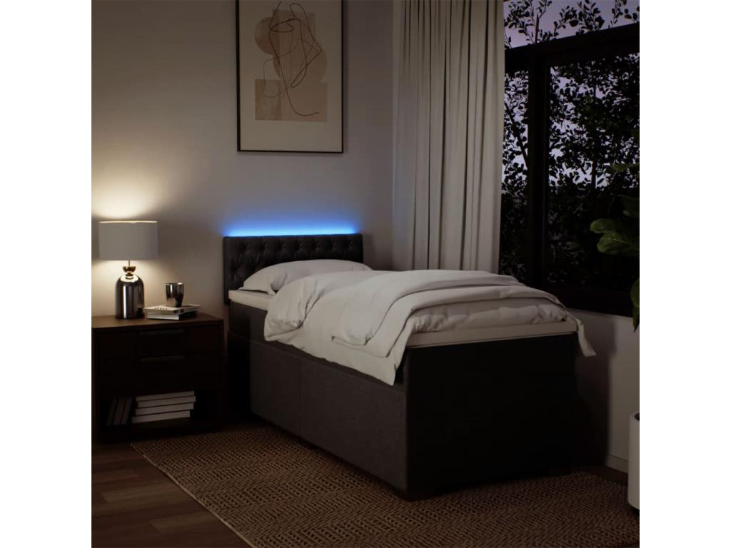 Matelas marron, 190 x 90 x 100,5 cm