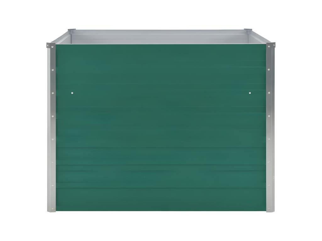 Cadre de lit vert, 100 x 100 x 54 cm