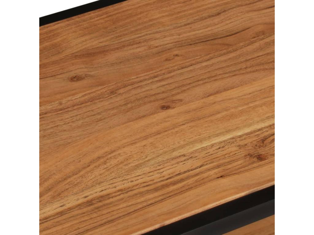 Table basse marron, 90 x 45 x 35 cm