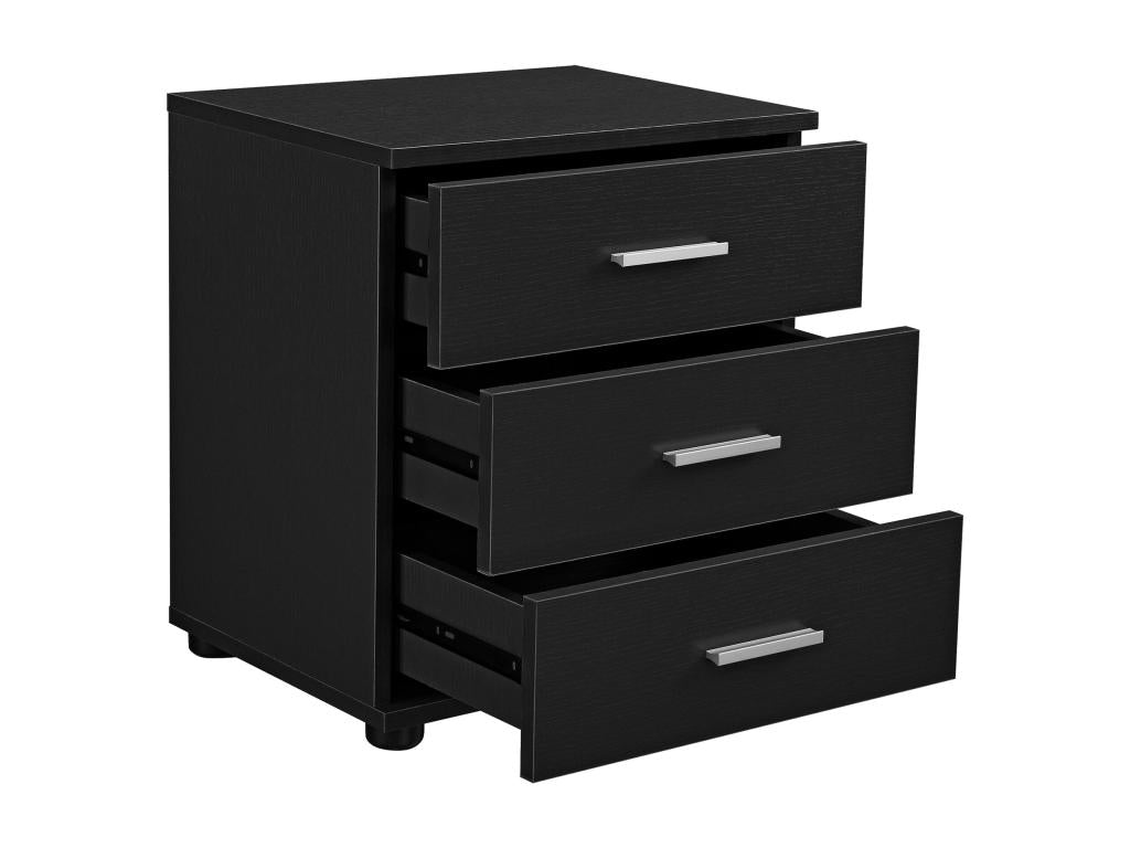 Table noire, 45 x 34 x 50 cm