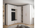 Armoire noire, 232 x 47 x 236,7 cm