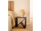 Table d'appoint en pin noir, 40 x 20 x 40 cm