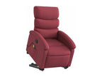 Fauteuil d'appoint en tissu rouge