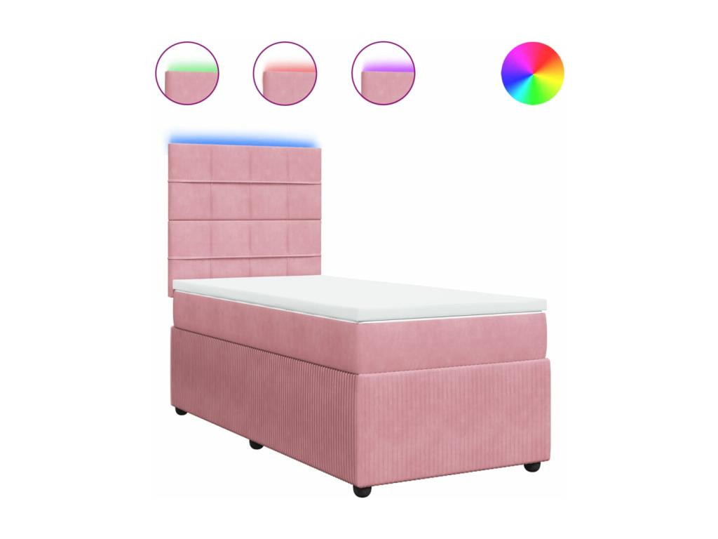 Matelas Rose, 200 x 100 x 140,5 cm