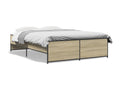 Matelas marron, 193 x 138 x 40,5 cm