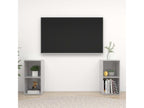 Meuble TV gris 2 pièces, 72 x 35 x 36,5 cm
