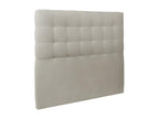 Cadre de lit en velours taupe, 160 x 10 x 120 cm