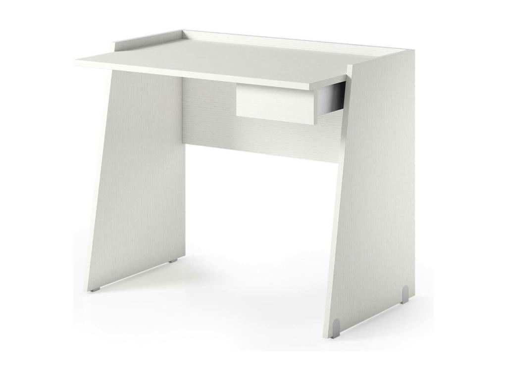 Table blanche, 90 x 60 x 80 cm