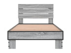 Matelas gris, 194,5 x 78 x 81 cm