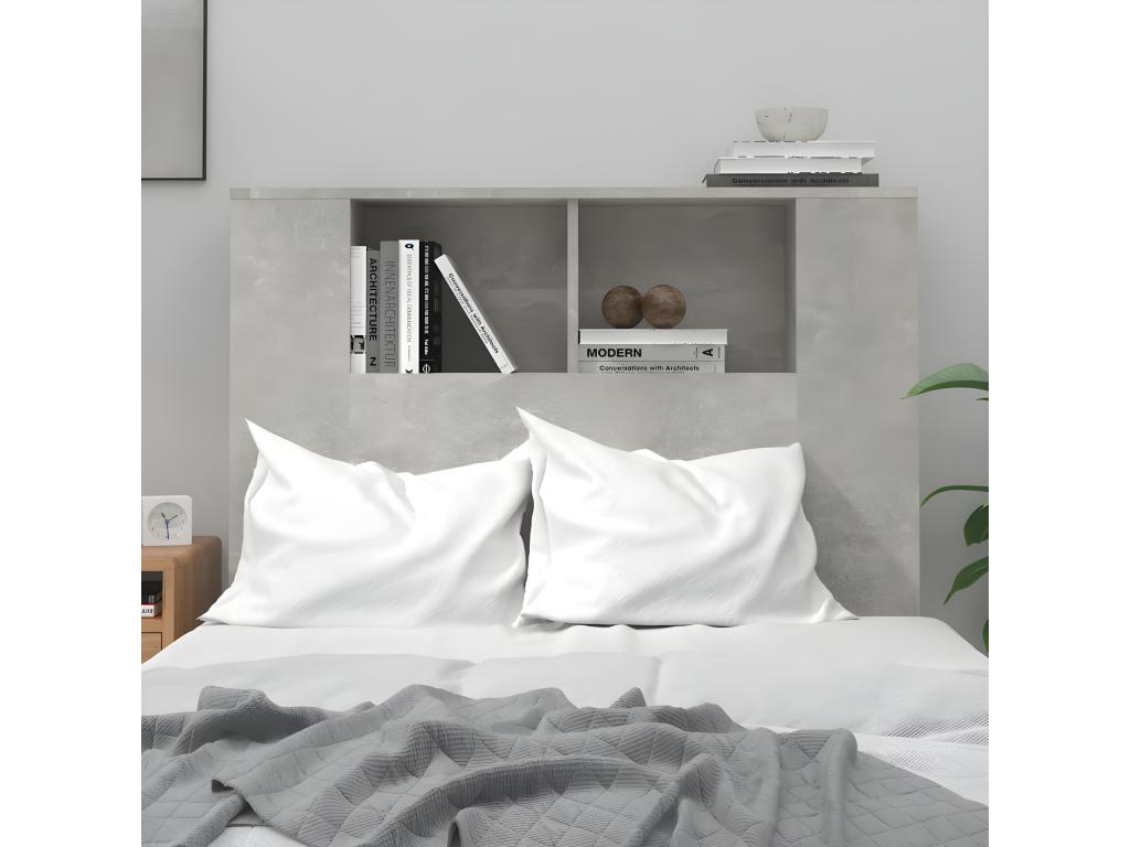 Armoire grise, 100 x 18,5 x 104,5 cm