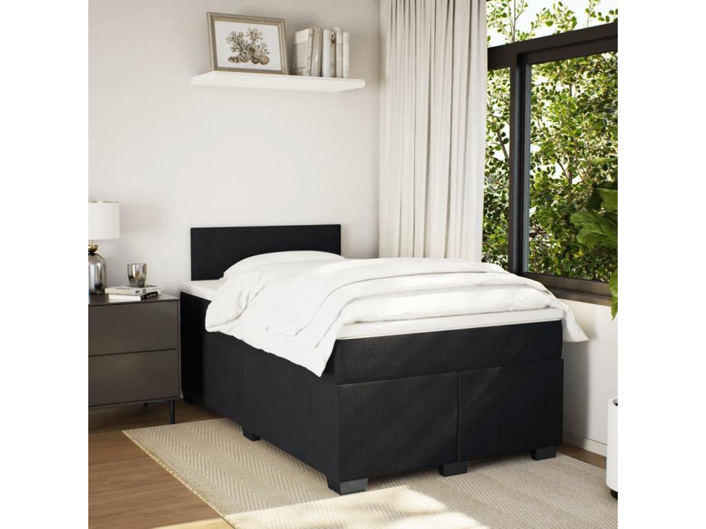 Matelas noir, 200 x 120 x 100,5 cm