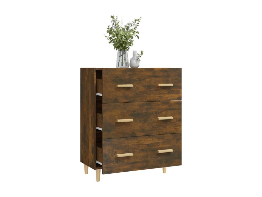 Buffet marron, 70 x 34 x 90 cm
