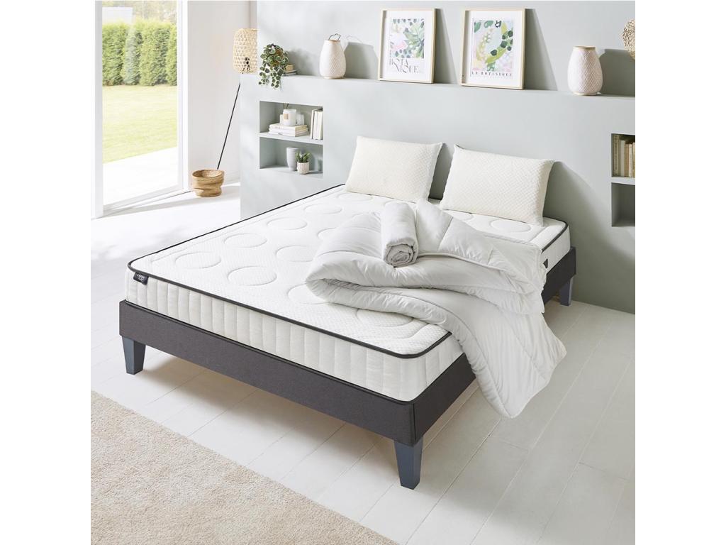 Matelas blanc, 200 x 90 x 48 cm