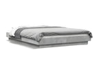 Matelas gris, 212 x 140 x 23 cm