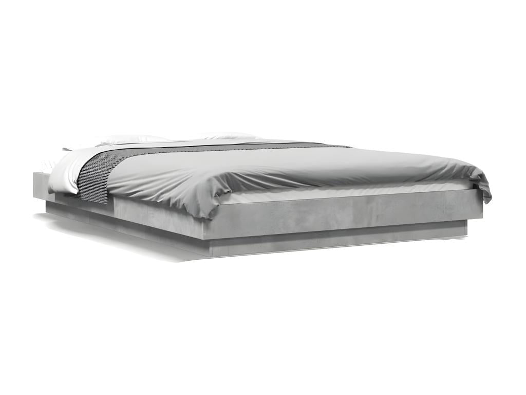 Matelas gris, 212 x 140 x 23 cm