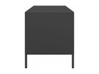 Meuble TV noir, 101,5 x 39 x 43,5 cm