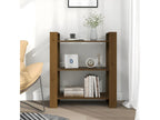 Bibliothèque marron, 80 x 35 x 91 cm
