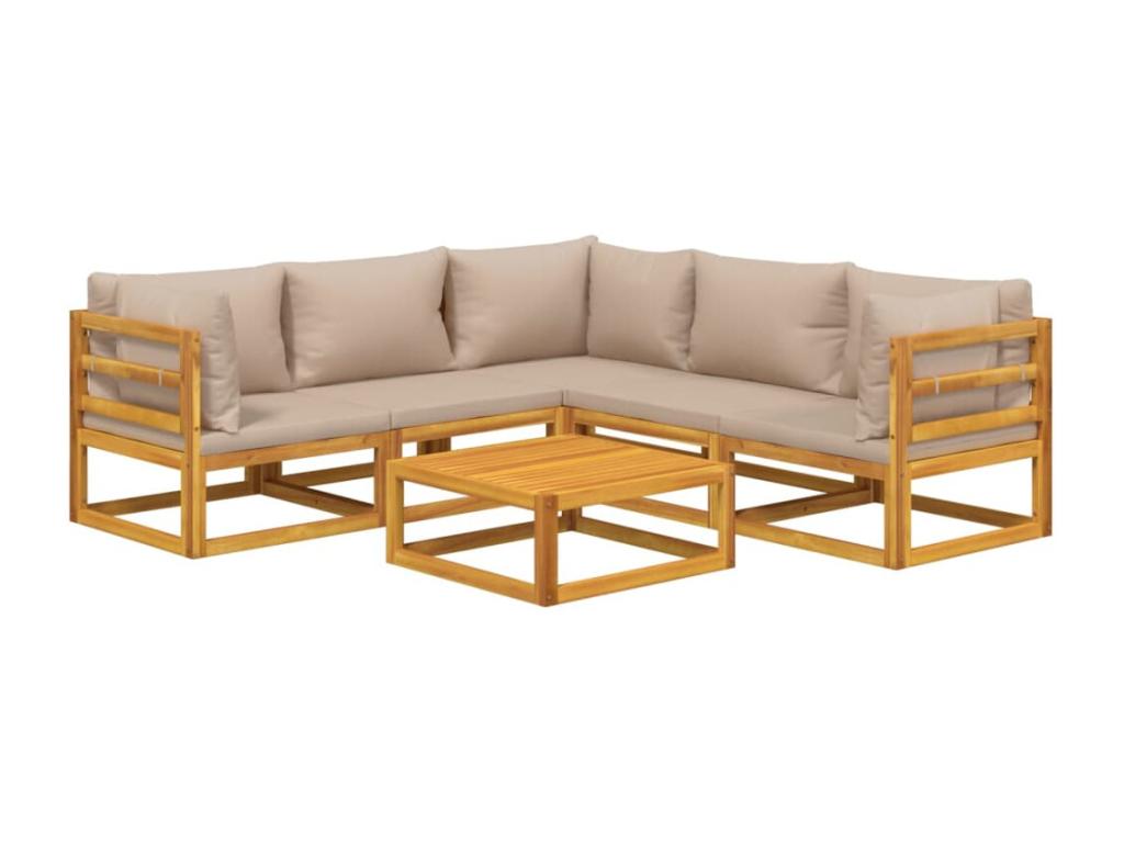 Ensemble de mobilier de jardin marron, 70 x 70 x 67 cm