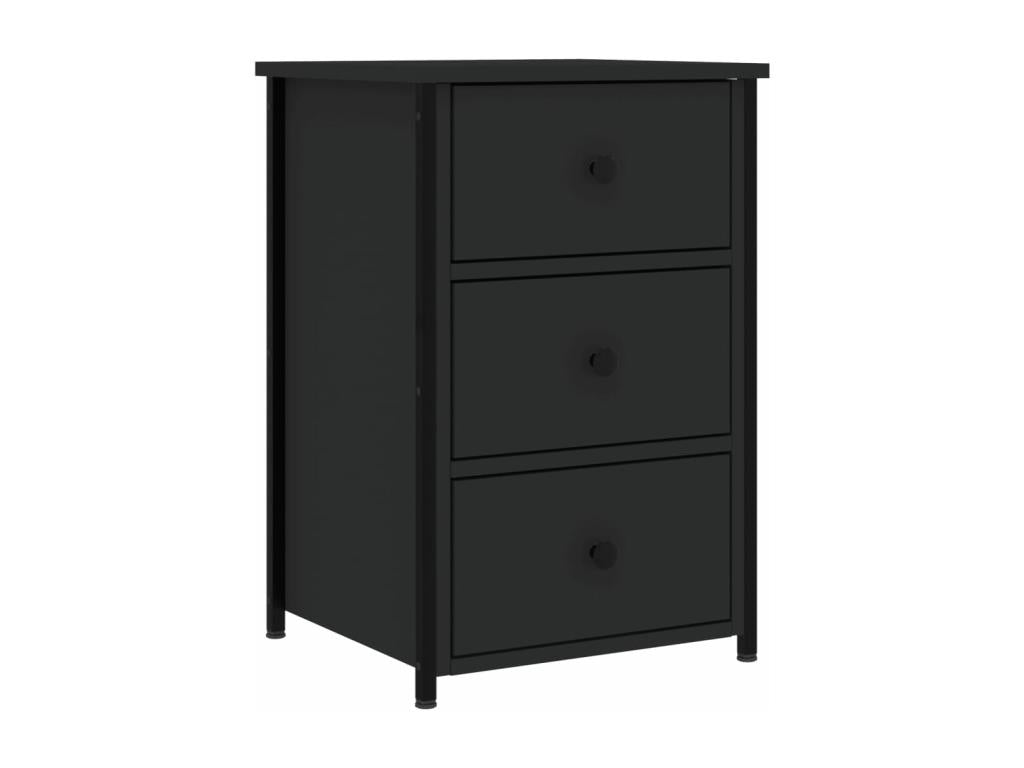 Table noire, 40 x 36 x 60 cm