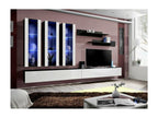 Meuble TV noir, 320 x 40 x 170 cm