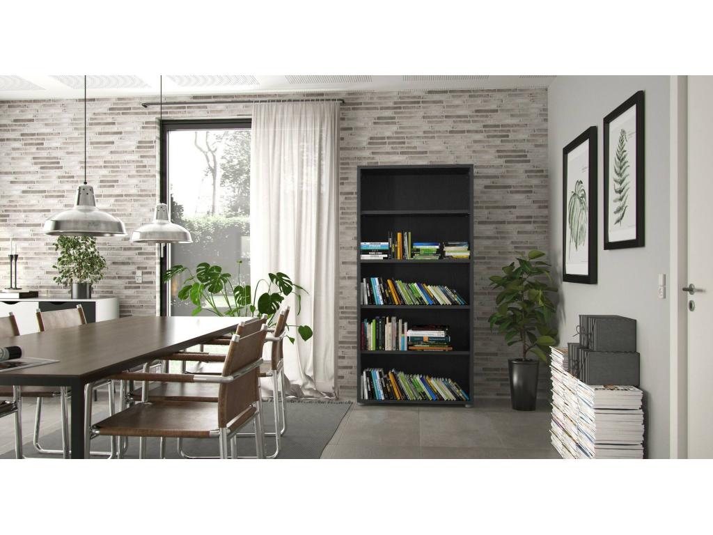Bibliothèque noire, 89,2 x 40,1 x 186 cm