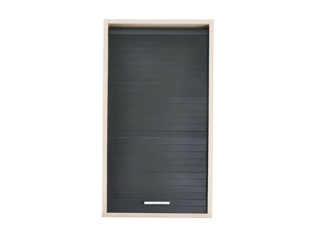 Meuble de maison naturel avec rangement, 40 x 35 x 72 cm