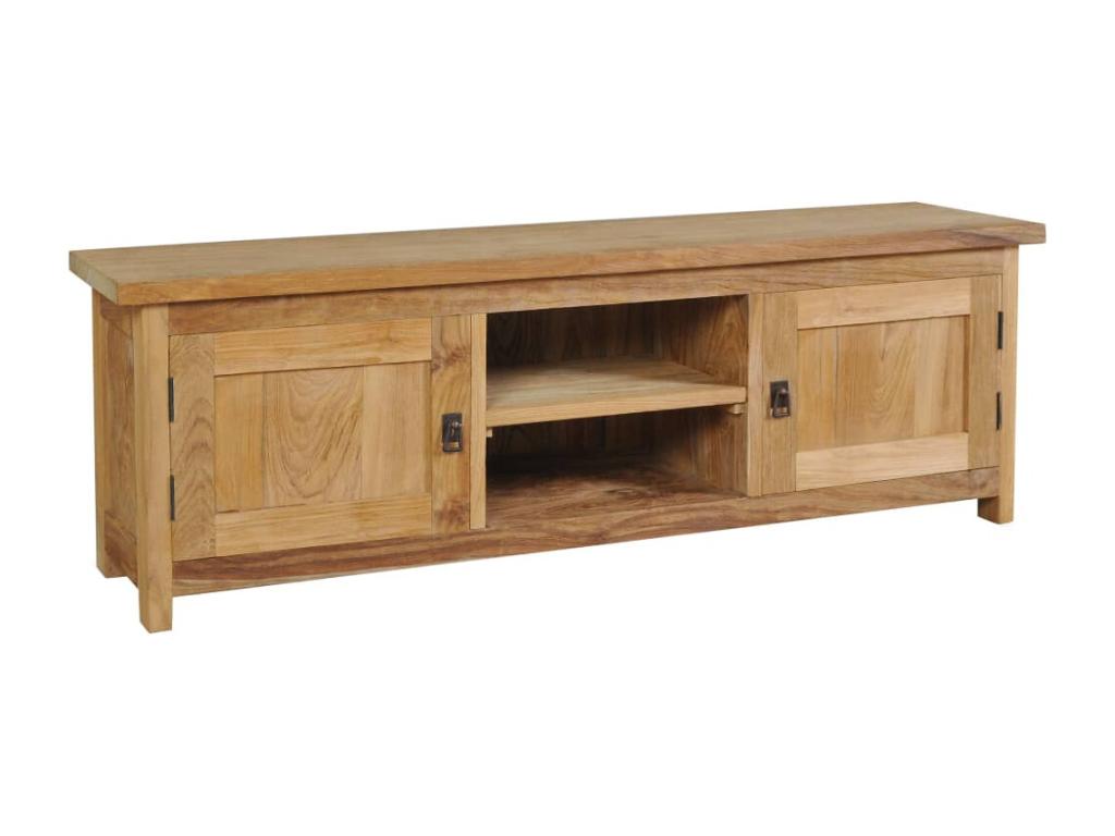 Meuble TV marron, 120 x 30 x 40 cm