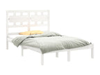 Matelas blanc, 205,5 x 125,5 x 100 cm