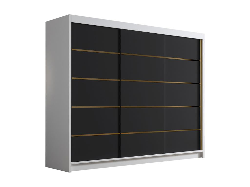 Armoire noire, 58 x 58 x 215 cm