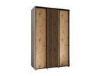 Armoire blanche 3 portes, 160 x 60 x 235,2 cm