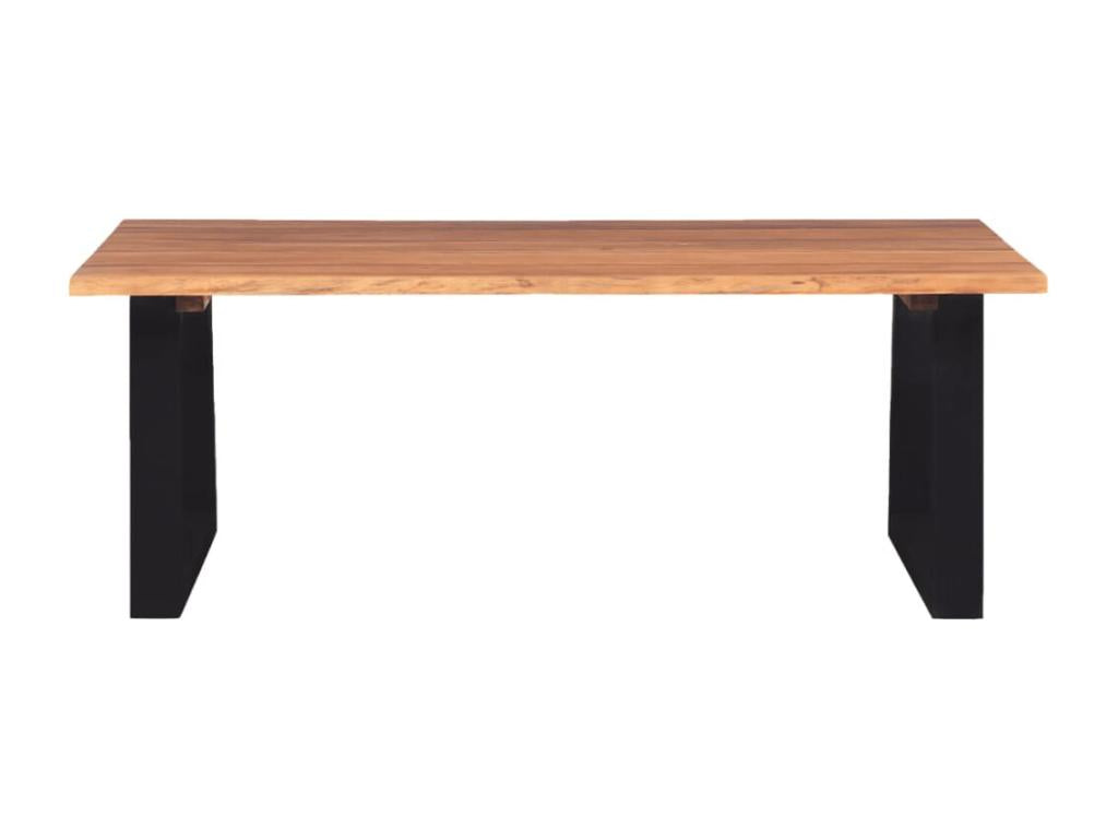 Table basse marron, 110 x 60 x 40 cm