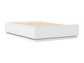 Matelas blanc, 203 x 153 x 40 cm