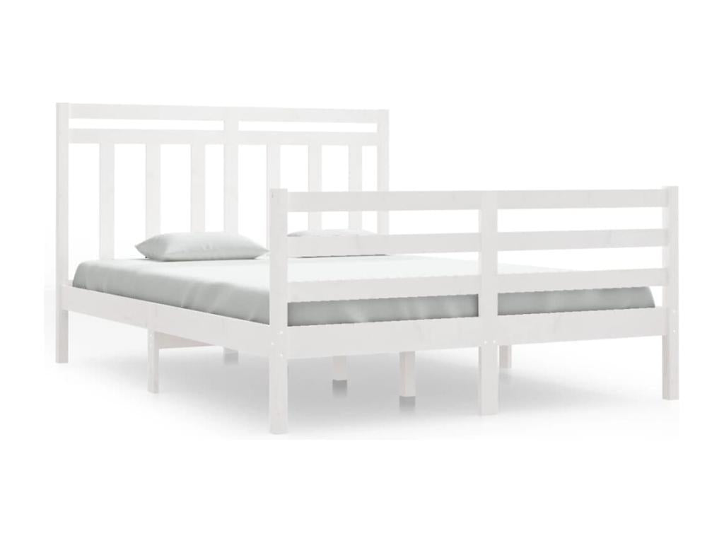 Matelas blanc, 195,5 x 140,5 x 100 cm