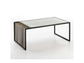 Table basse Argenté, 104 x 61 x 43 cm