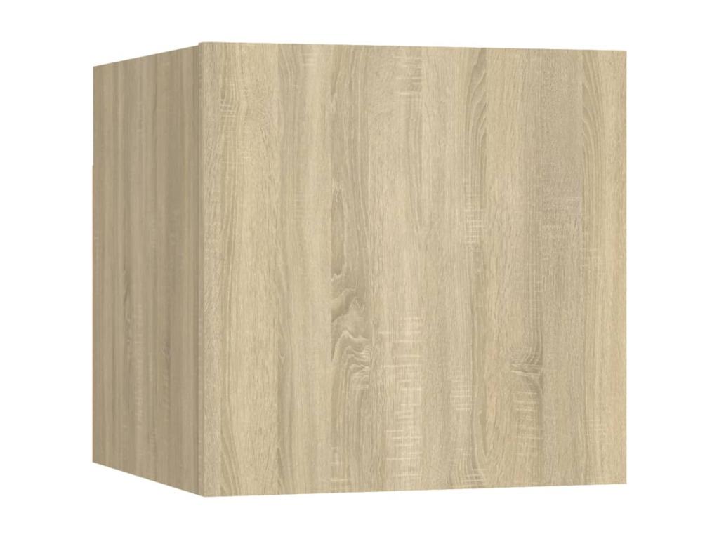 Ensemble de 2 meubles marron pour la maison, 30,5 x 30 x 30 cm