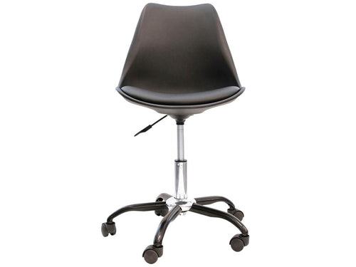 2 Chaise de bureau à Cosymeub Noires UKHN67664
