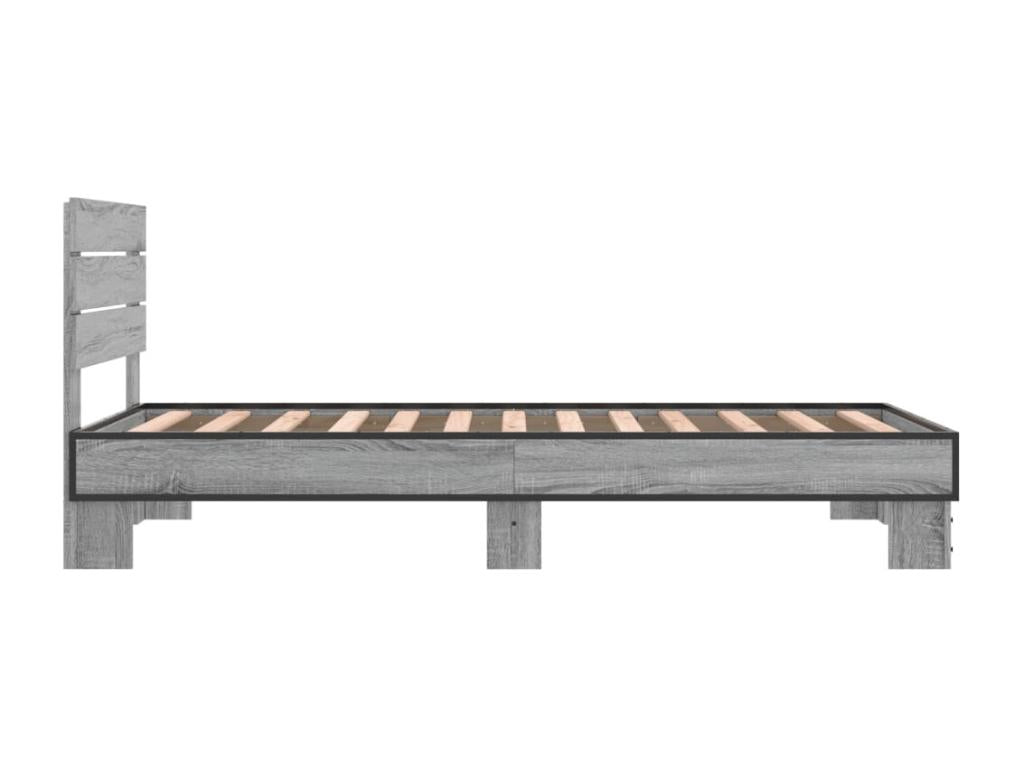 Matelas gris, 194,5 x 78 x 81 cm
