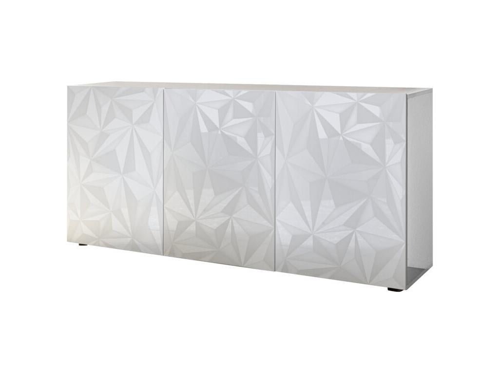 Buffet blanc, 180 x 42 x 84 cm