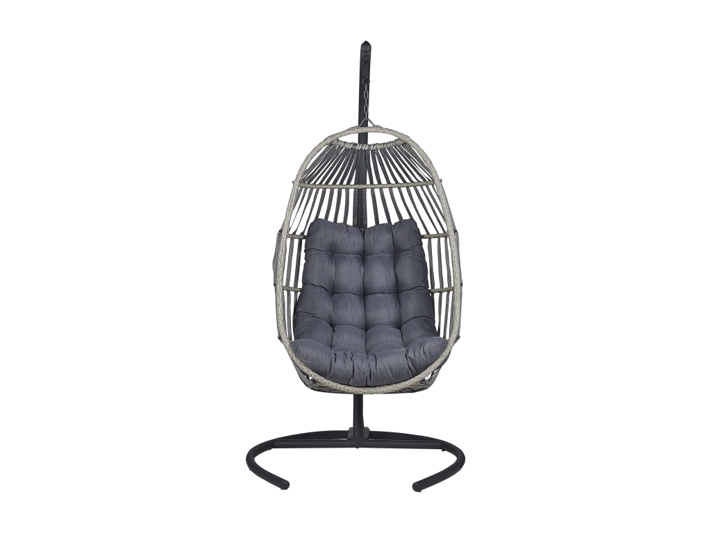 Fauteuil d'appoint gris, 70 x 90 x 87 cm