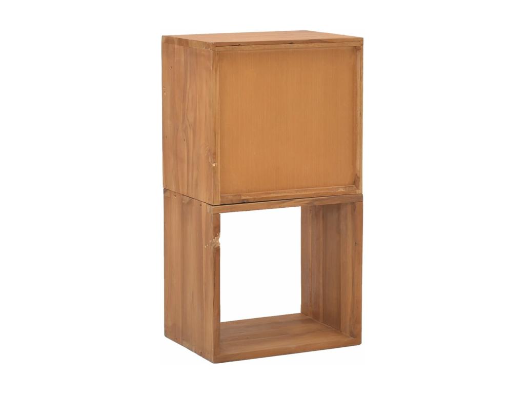 Armoire marron avec rangement, 40 x 30 x 76 cm