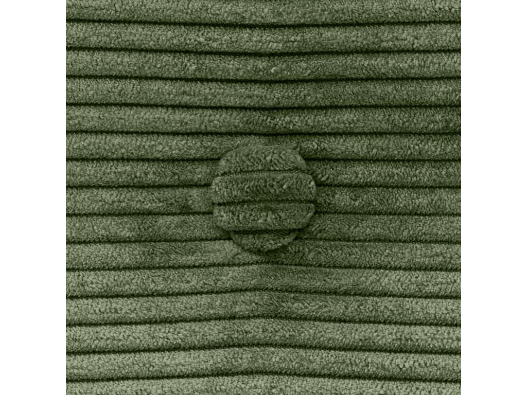 Cadre de lit en velours vert, 160 x 8 x 115 cm