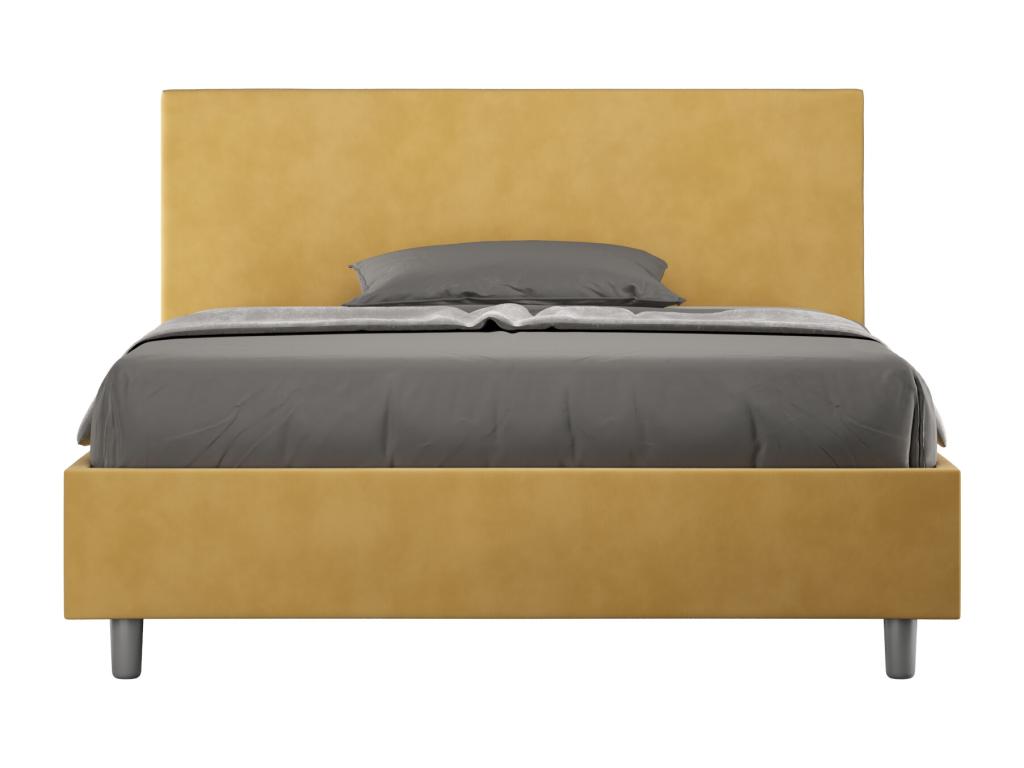 Sommier jaune, 155 x 212 x 106 cm