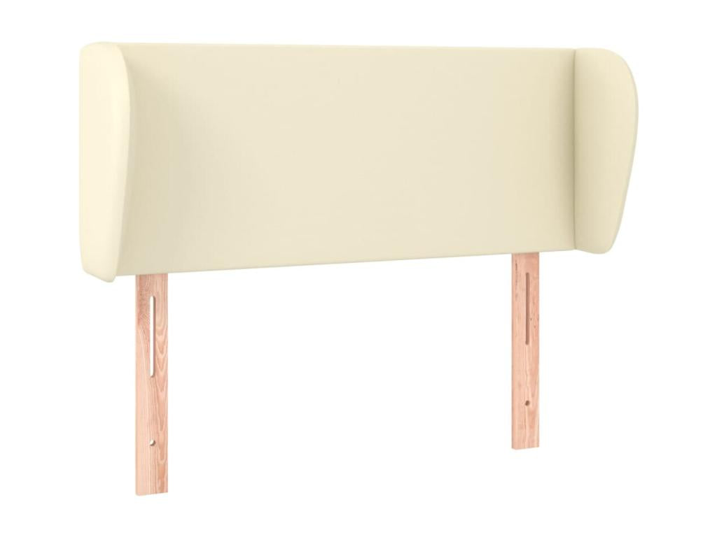 Cadre de lit crème, 103 x 23 x 88 cm