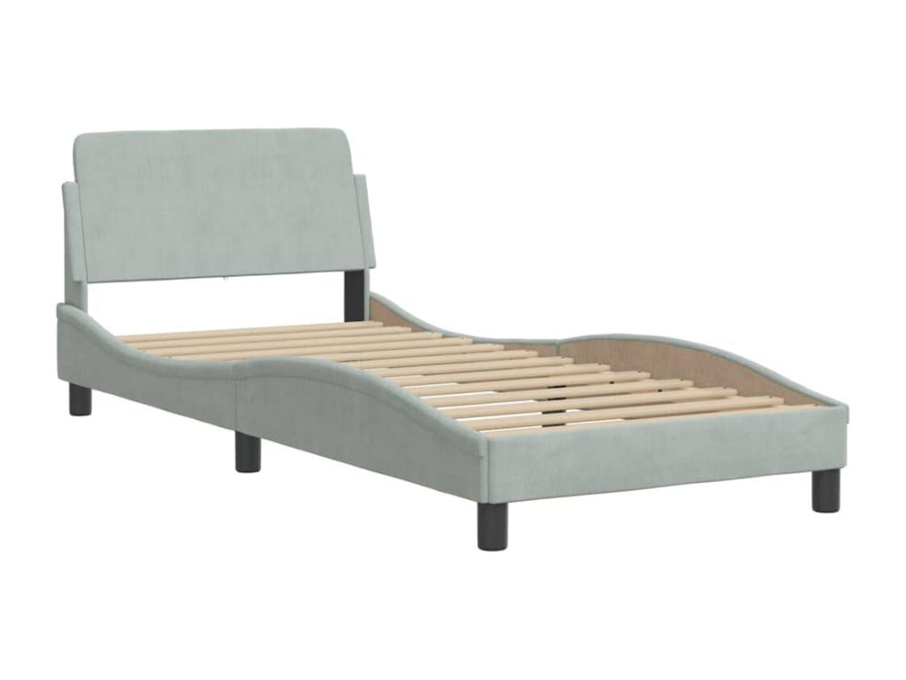 Matelas gris, 218 x 85 x 74,5 cm