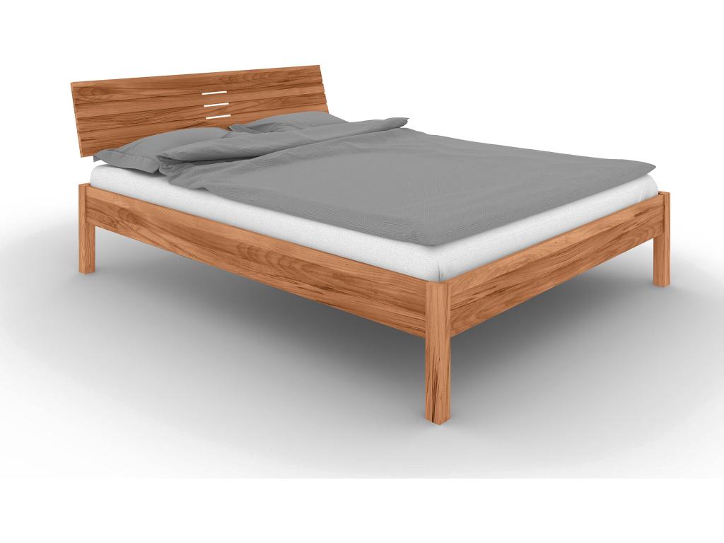 Cadre de lit naturel, 200 x 180 x 86 cm