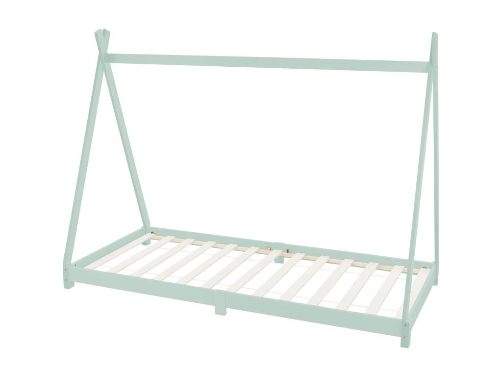 Sommier vert, 208 x 98 x 157 cm