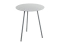 Table d'appoint en métal gris, 40 x 40 x 45 cm