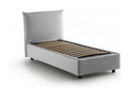 Matelas en tissu blanc avec rangement, 215 x 110 x 100 cm