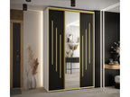 Armoire noire, 160 x 45 x 235 cm