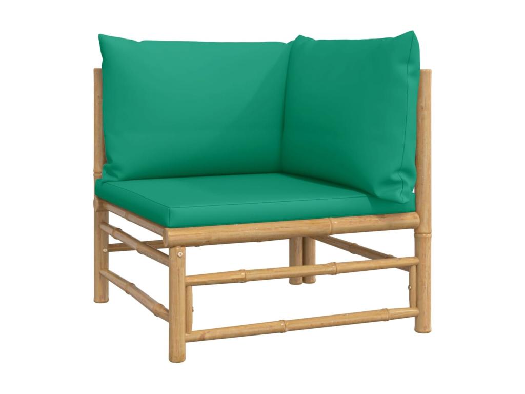 Ensemble de mobilier de jardin marron 7 pièces avec coussins, 55 x 65 x 30 cm